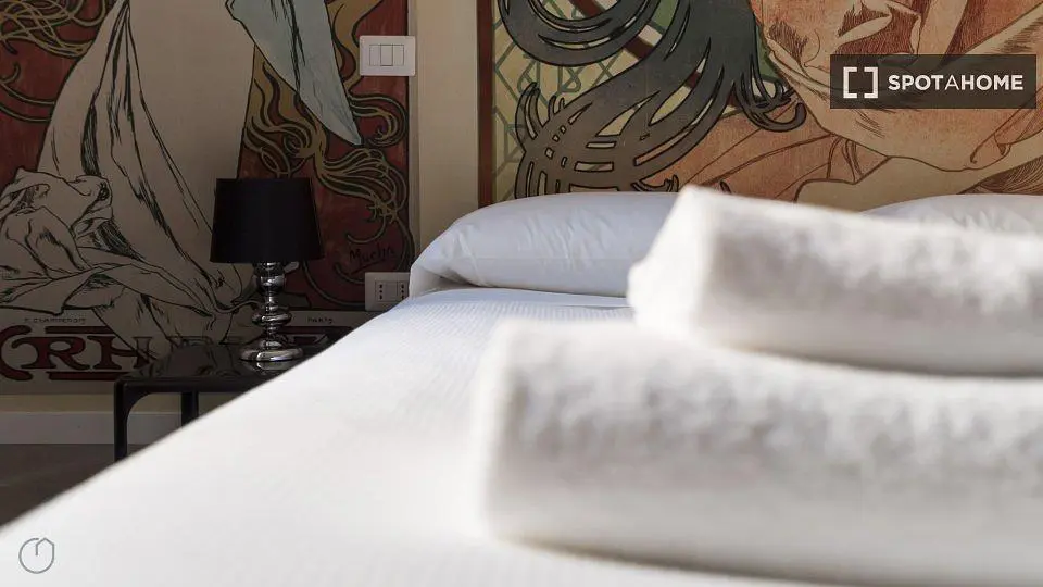 Chambre; style rustique