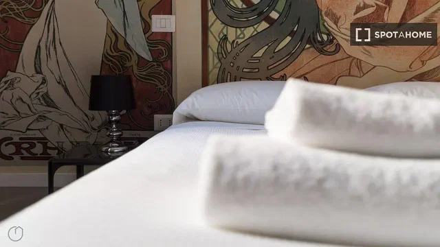 Chambre; style rustique