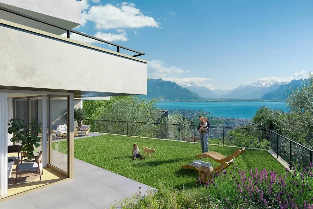 Terrasse; vue, lumière naturelle