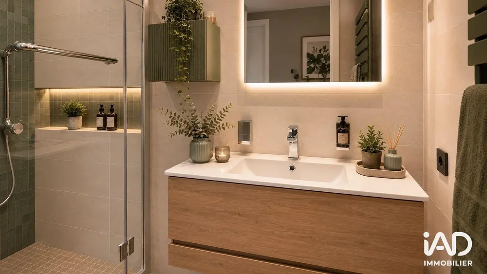 Badezimmer; renoviert, tageslicht