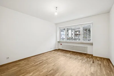 Salón; suelo de madera, luz natural