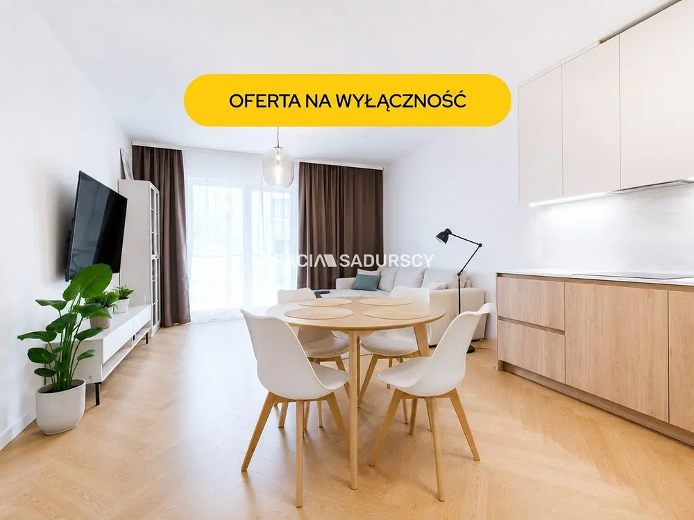 Salon; światło dzienne, podłoga drewniana, styl nowoczesny, sprzęt kuchenny
