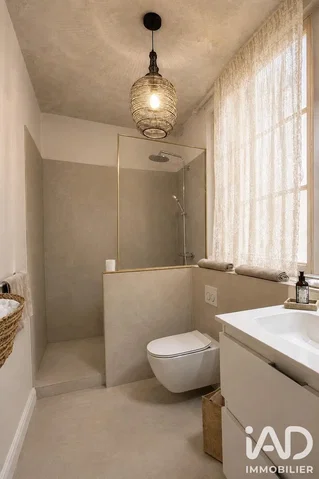 Toilet; natural light, renovated