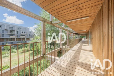 Terrasse; holzbalken, holzboden, tageslicht, blick