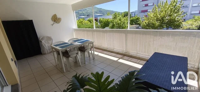 Balcony; tile floor, natural light, view
