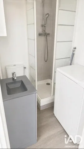 Toilet; tile floor, renovated, natural light