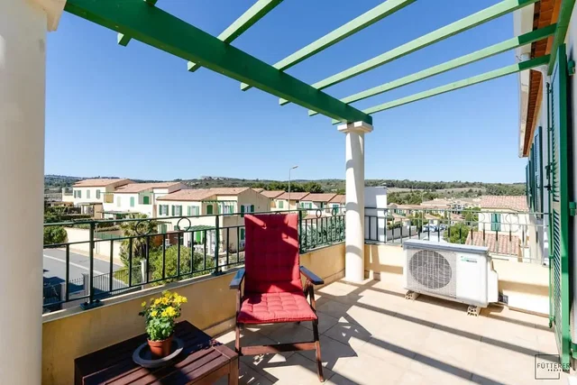 Balcon; vue, lumière naturelle