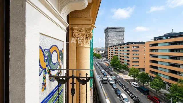 Balkon; uitzicht