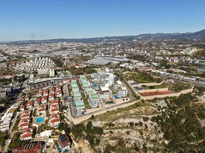 Maison et environs; vue