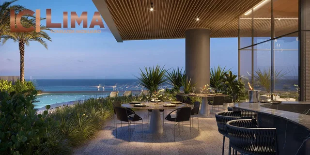 Terrasse; vue, lumière naturelle, style moderne