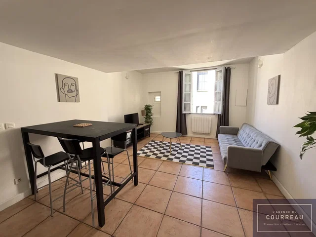 Living room; tile floor, natural light