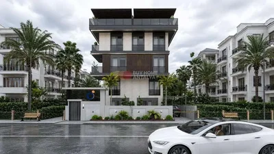 Maison et environs; vue