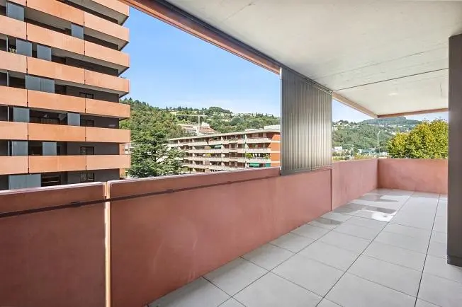 Terrasse; fliesenboden, blick