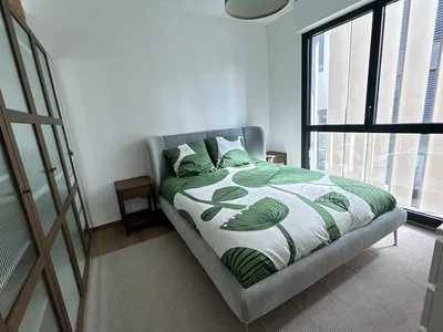 Schlafzimmer; tageslicht, moderner stil