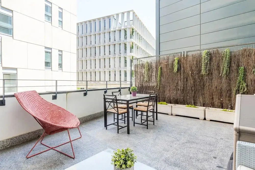 Terrasse; tageslicht, moderner stil
