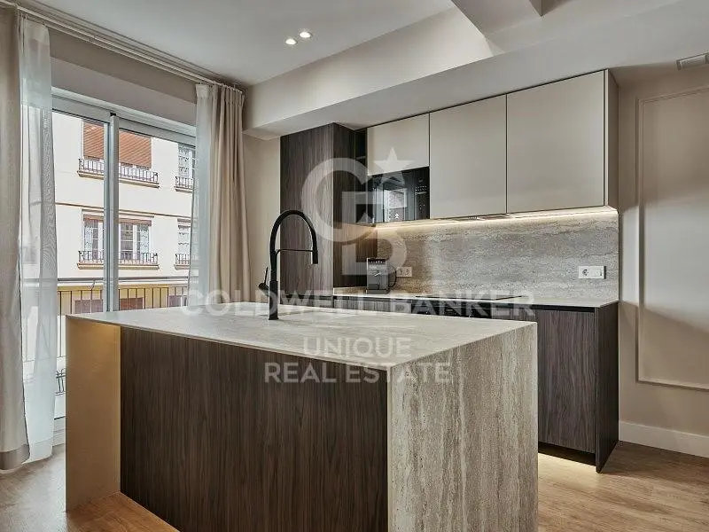 Cucina; elettrodomestici, vista, luce naturale, stile moderno
