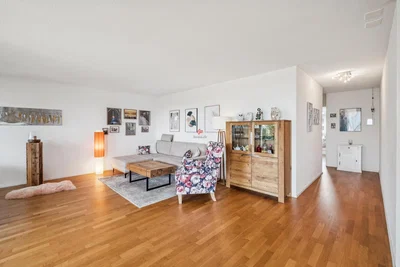 Salon; parquet, lumière naturelle