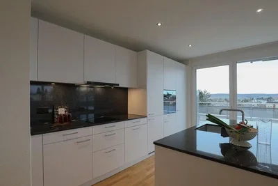 Cuisine; électroménager, vue, lumière naturelle