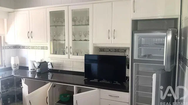 Kitchen; kitchen appliances, natural light