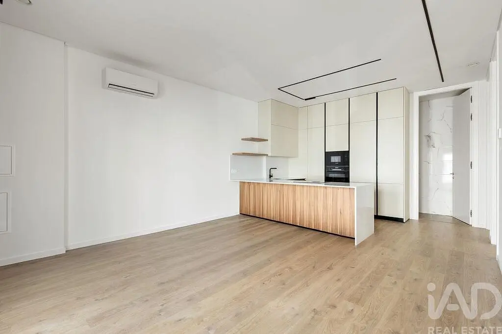 Cuisine; électroménager, parquet, lumière naturelle, style moderne, rénové