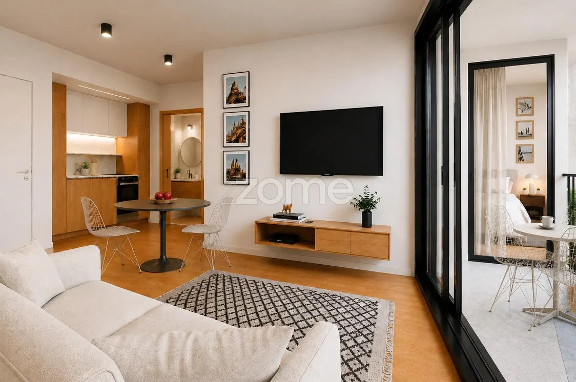 Salon; lumière naturelle, style moderne, parquet