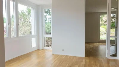 Salón; luz natural, suelo de madera