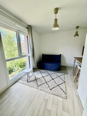 Salón; luz natural, suelo de madera