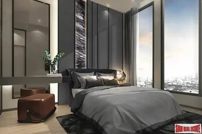 Camera da letto; vista, luce naturale, stile moderno
