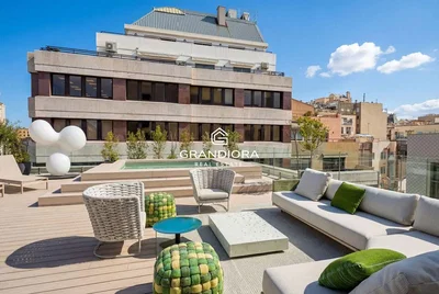 Terraço; vista, luz natural, estilo moderno
