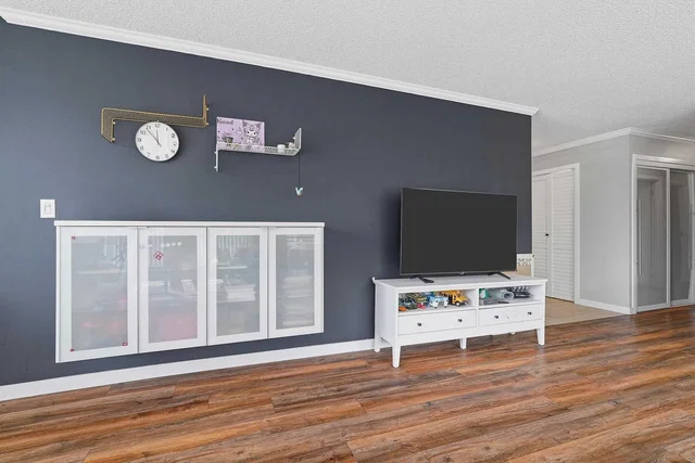 Living room; wood floor, natural light
