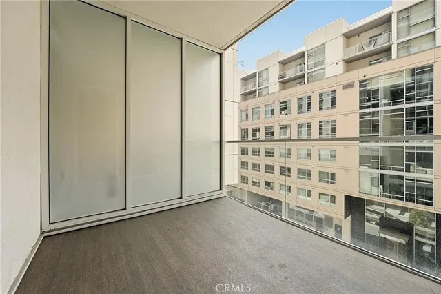 Balcon; vue, carrelage