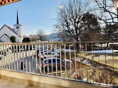 Balcon; vue, lumière naturelle