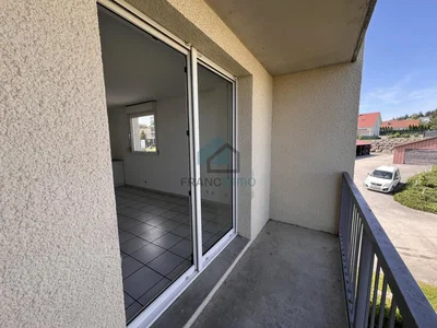 Balkon; fliesenboden, blick