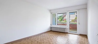 Salon; parquet, lumière naturelle