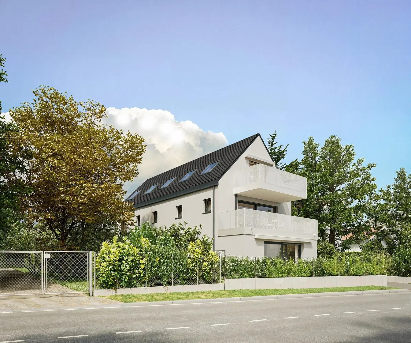 Haus und umgebung