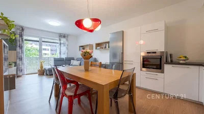 Kitchen; kitchen appliances, natural light, modern style