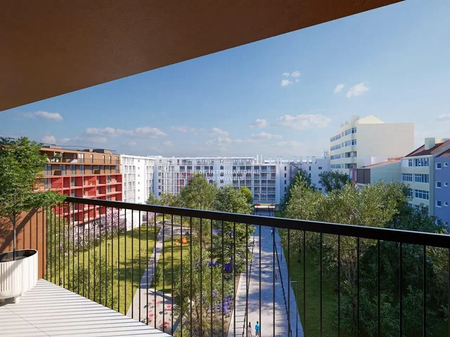 Balkon; blick, tageslicht