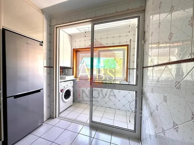 Kitchen; tile floor, natural light, kitchen appliances