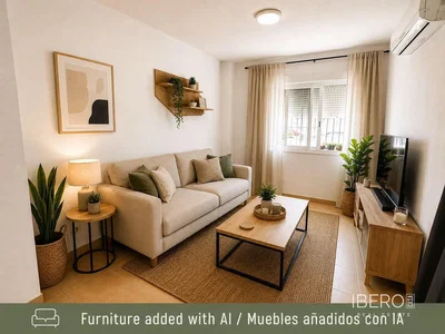 Living room; natural light, modern style