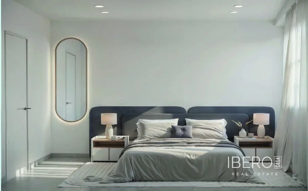 Schlafzimmer; tageslicht, moderner stil