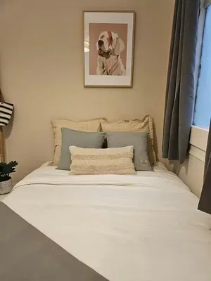 Schlafzimmer; tageslicht, moderner stil
