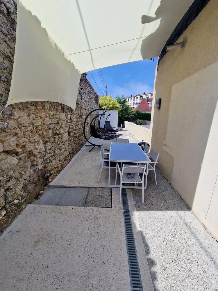 Terrace; natural light, modern style