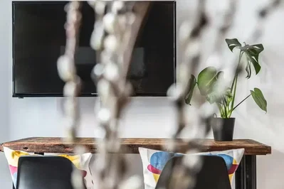 غرفة معيشة; أسلوب عصري, ضوء طبيعي