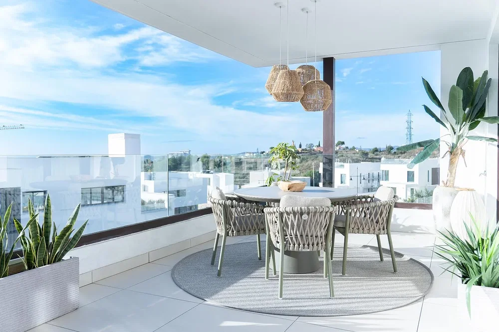 Terrasse; lumière naturelle, vue