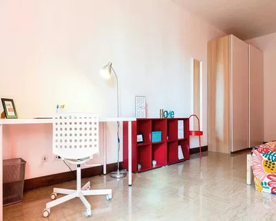 Kinderzimmer; holzboden, tageslicht, moderner stil