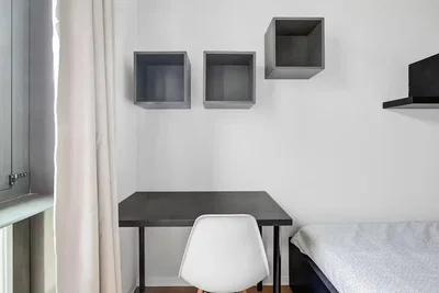 Schlafzimmer; tageslicht, moderner stil