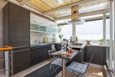 Cuisine; électroménager, lumière naturelle, style moderne
