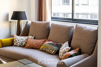 Wohnzimmer; tageslicht, moderner stil
