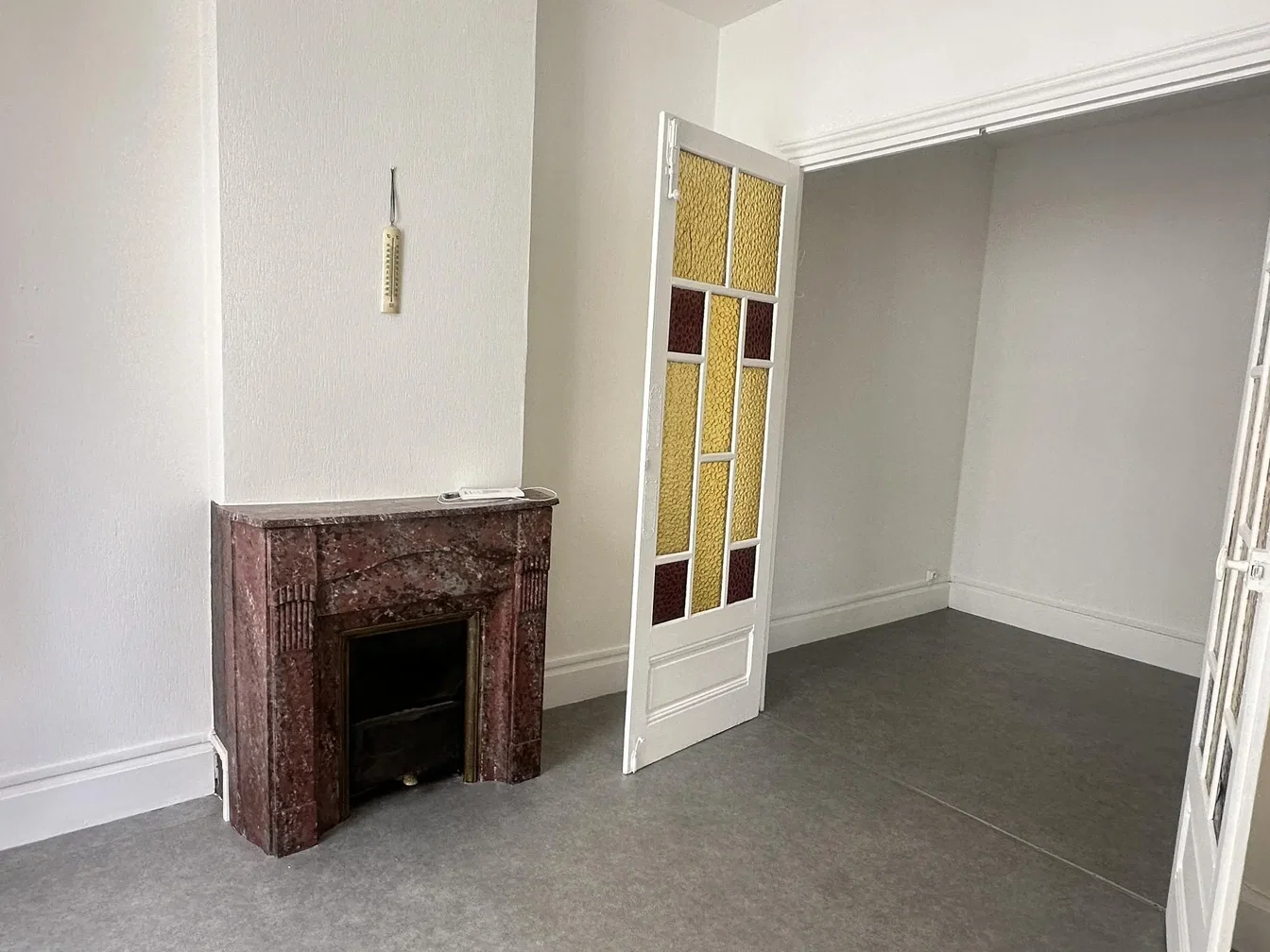 Other; fireplace, tile floor