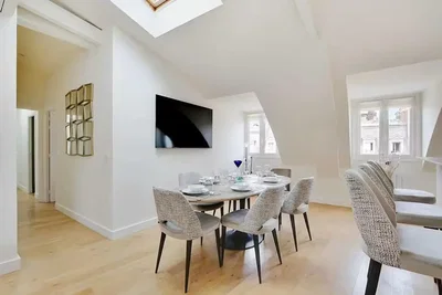 Living room; wood floor, natural light